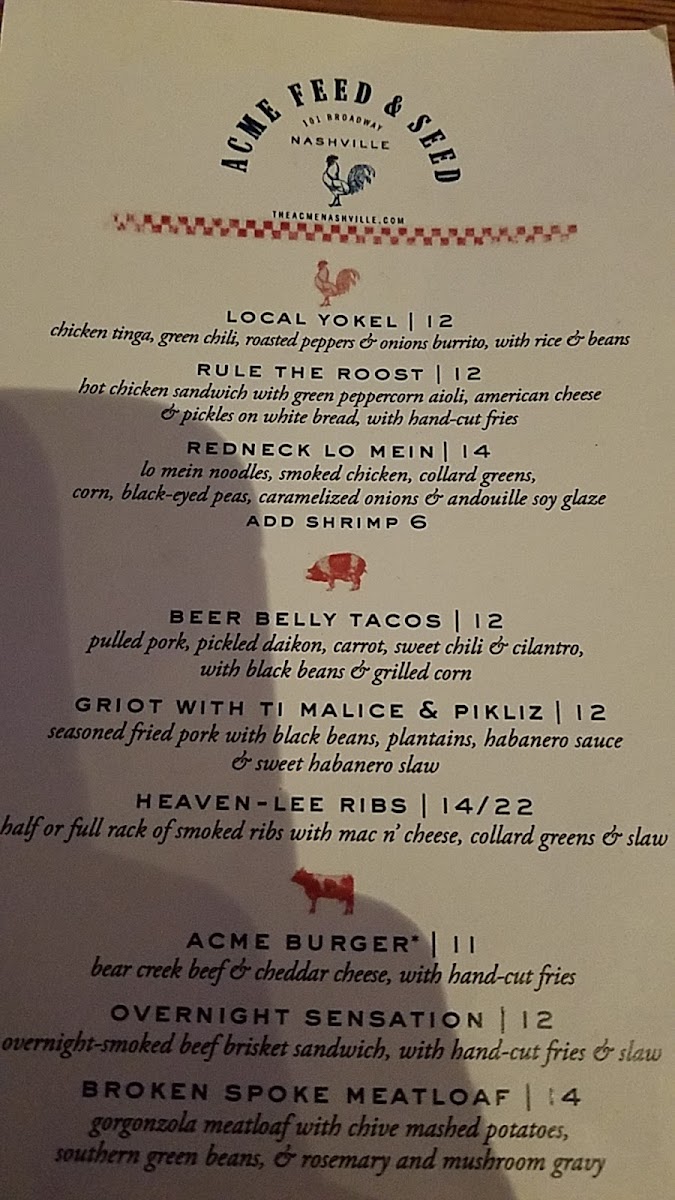 Acme Feed & Seed Menu - Image 6